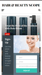 Mobile Screenshot of hairscope.co.za